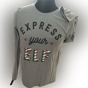 Gray Express Your Elf Shirt